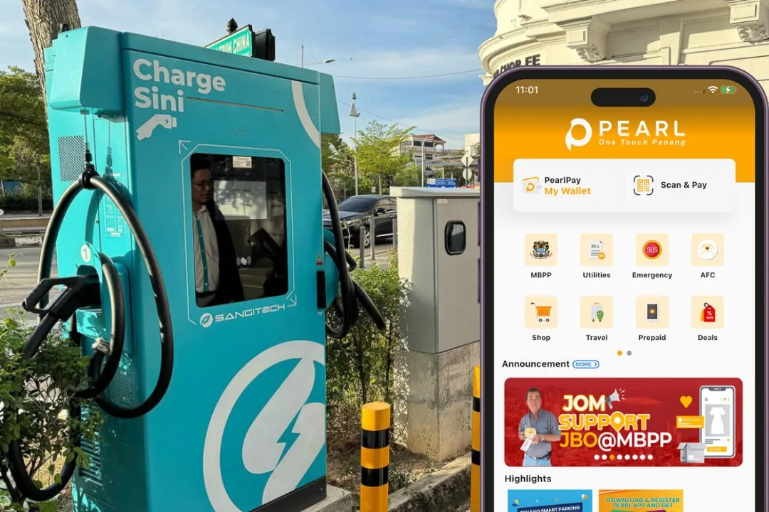 PEARL 2.0 App Integrates ChargeSini to Accelerate Penang’s EV Drive